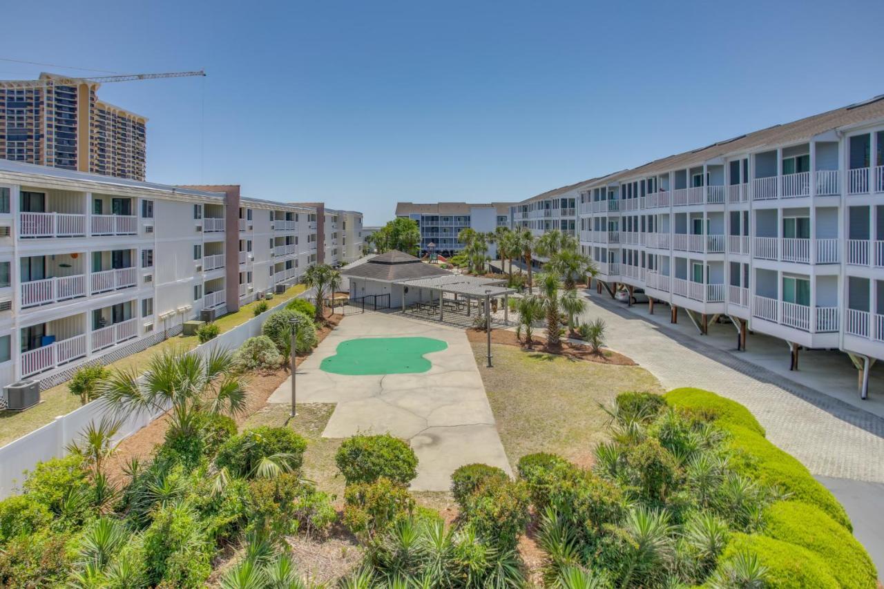 Myrtle Beach Condo With Screened Deck Walk To Beach Eksteriør billede