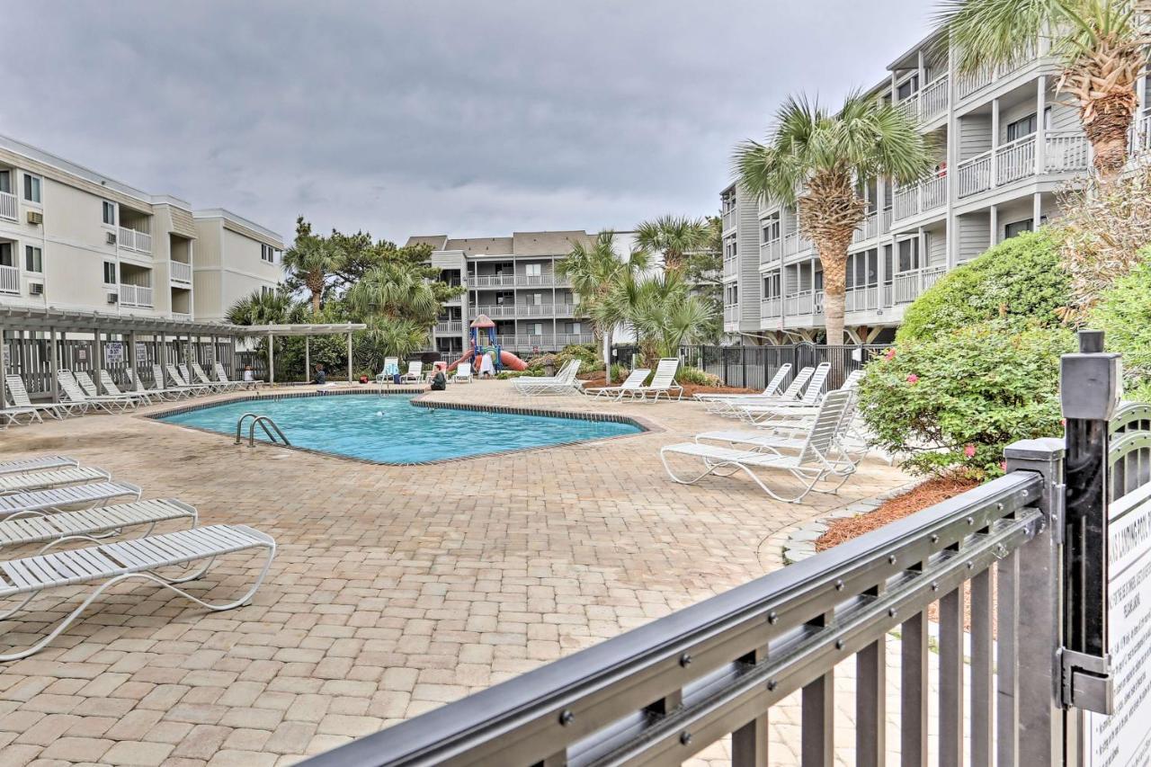 Myrtle Beach Condo With Screened Deck Walk To Beach Eksteriør billede
