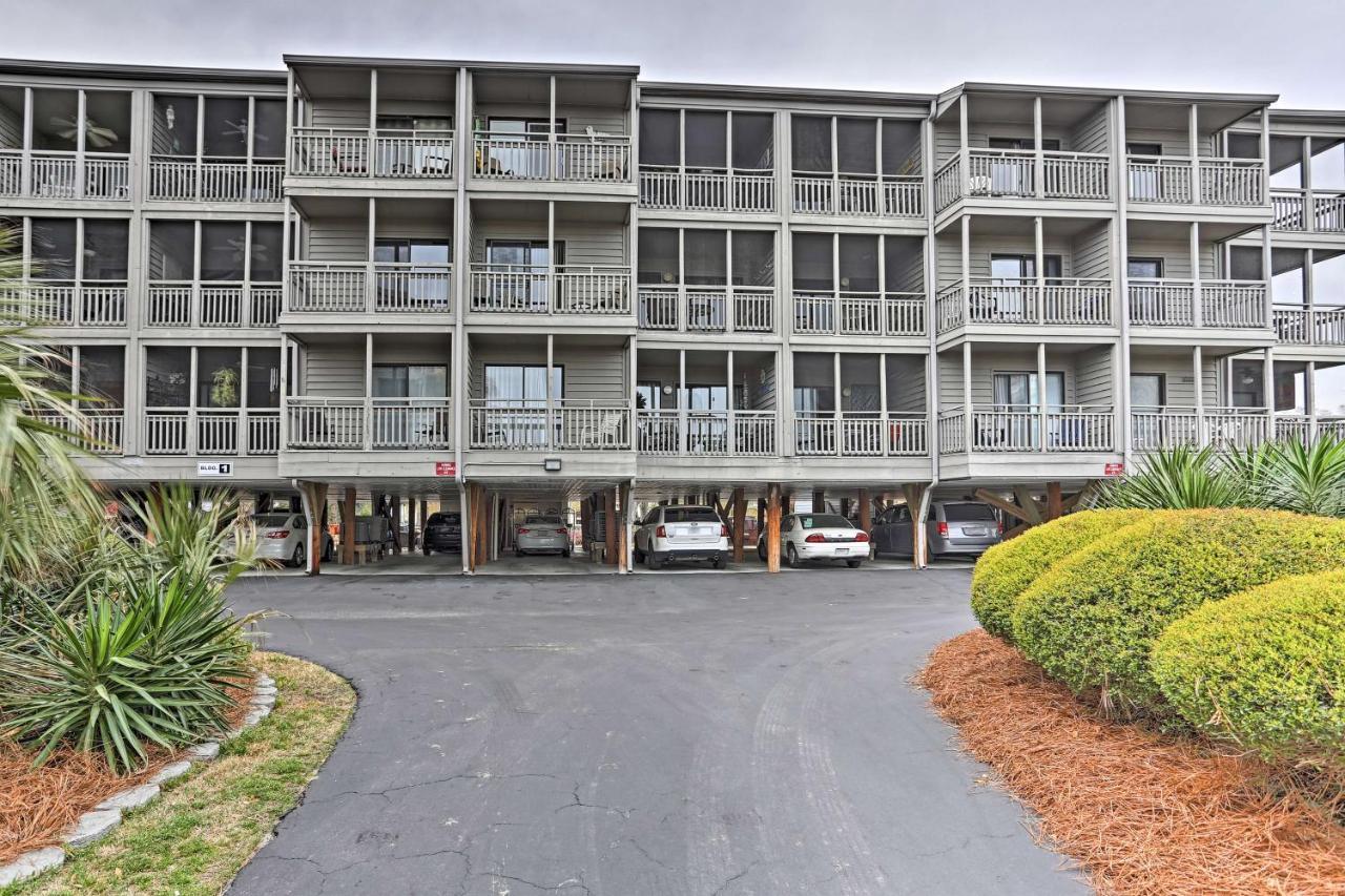 Myrtle Beach Condo With Screened Deck Walk To Beach Eksteriør billede
